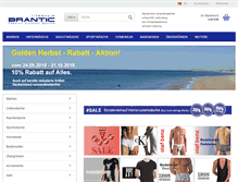 Tablet Screenshot of brantic.de